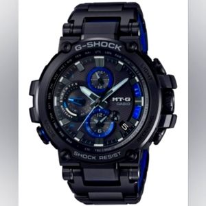 G-Shock MTG-B1000 Connected Solar Black Blue